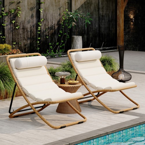 Patio adjustable folding chair - patio,