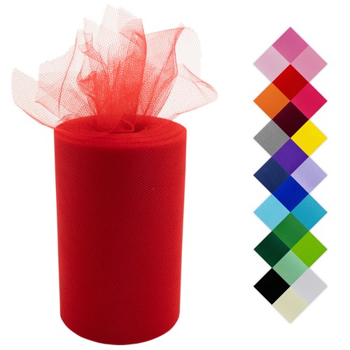 Tulle fabric roll 6 x100 - roll, 6"x100